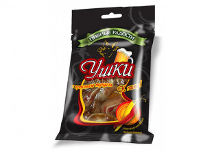 Сыр к пиву: Уши свиные с красным перцем 