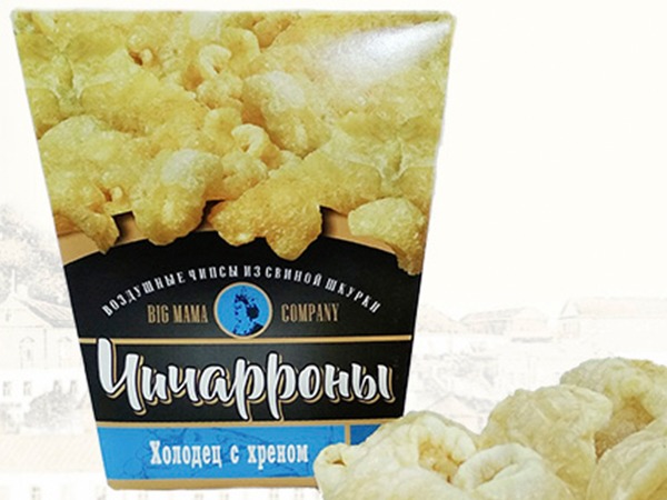 Чичарроны со вкусом холодца и хрена в Ессентуках