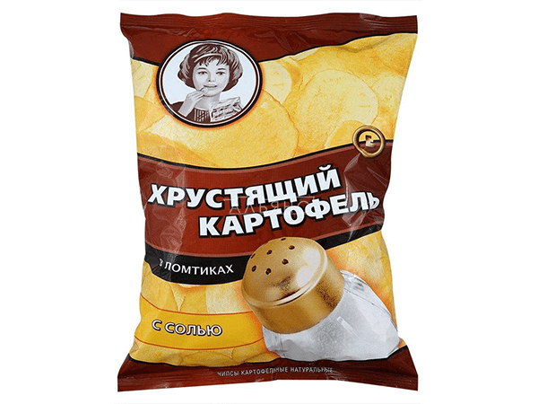 Картофельные чипсы "Девочка" 160 гр. в Ессентуках