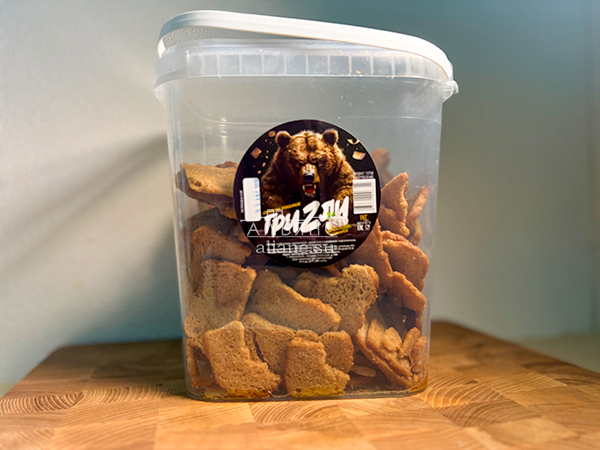 Ведро Ржаные гренки с чесноком в Ессентуках