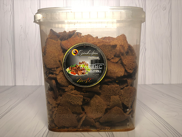 Ржаные гренки со вкусом шашлыка в Ессентуках
