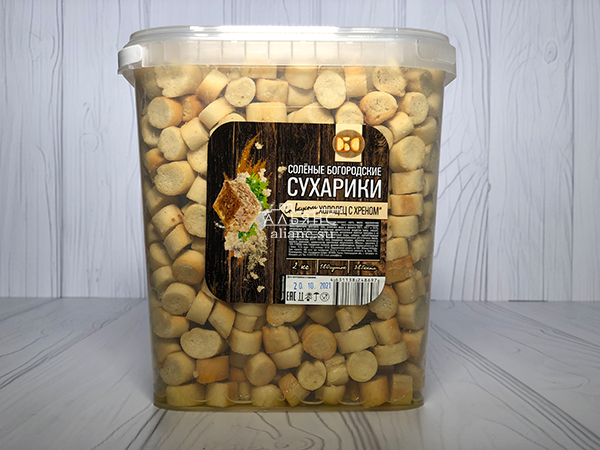 Сухарики с холодцом и хреном в Ессентуках