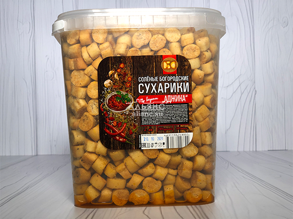 Сухарики с аджикой в Ессентуках