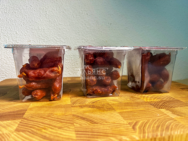 Колбаски МИНИ с сыром с/к (100 гр) в Ессентуках