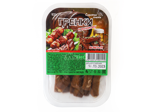 Сурские гренки Шашлык (100 гр) в Ессентуках