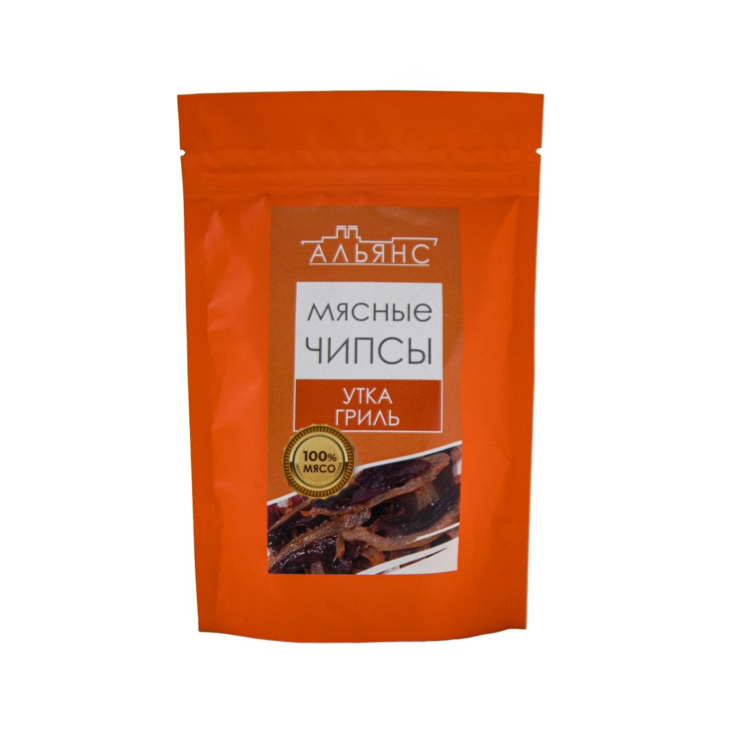 Мясо (АЛЬЯНС) вяленое утка гриль (50 гр) в Ессентуках