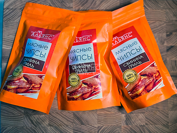 Мясо (АЛЬЯНС) вяленое свинина "Гриль" 50 гр. в Ессентуках