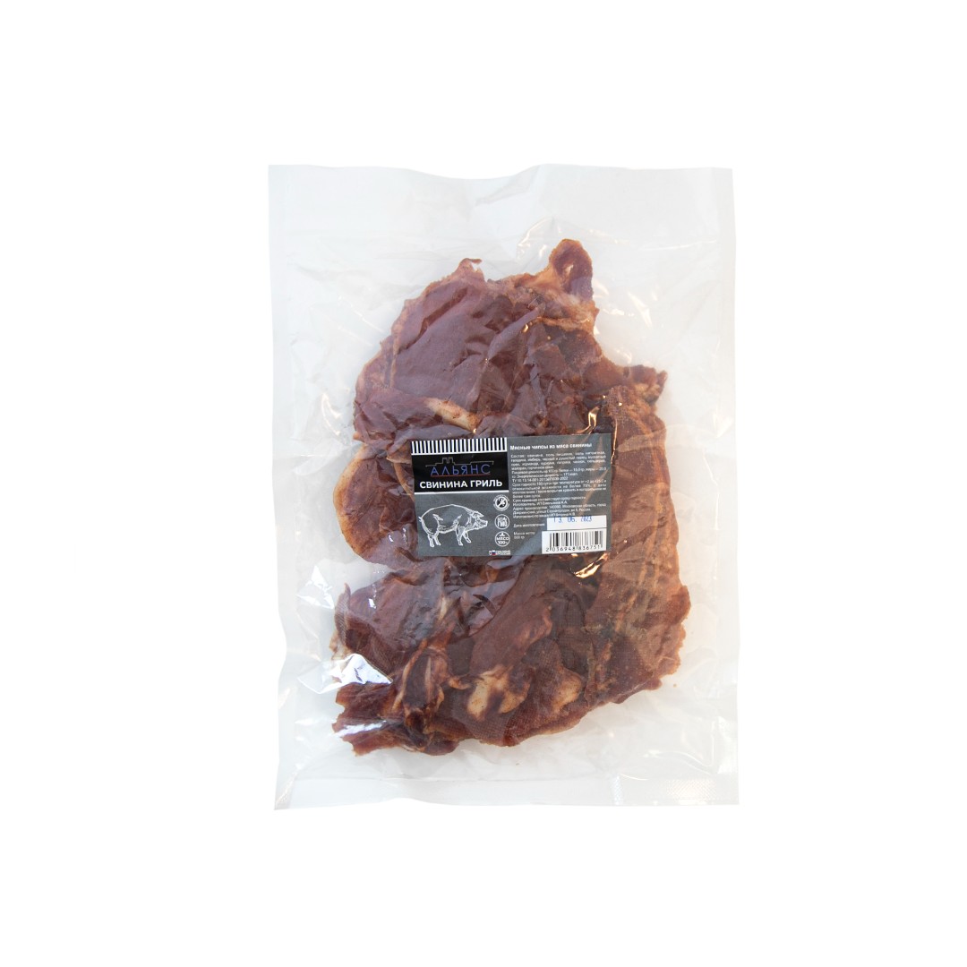 Мясо (АЛЬЯНС) вяленое свинина гриль (500гр) в Ессентуках