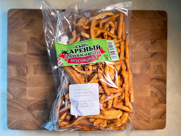 Жареный сыр "ВКУСНЯШКА" (Оливковый) 500гр. в Ессентуках