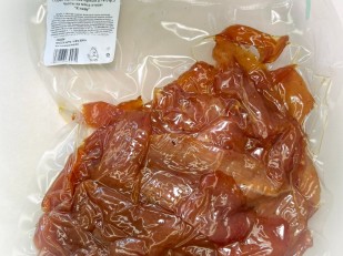 Фрайчизы со вкусом сметана и лук (100 гр.): Мясо Чипсы куриные 