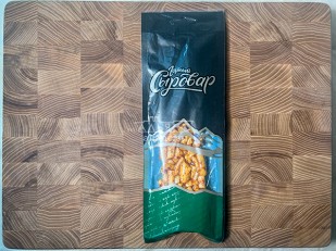 Мясо (АЛЬЯНС) вяленое курица с апельсином (500гр): Сыр 60 гр ГОРНЫЙ СЫРОВАР (Бочонок копчёный с аджикой)