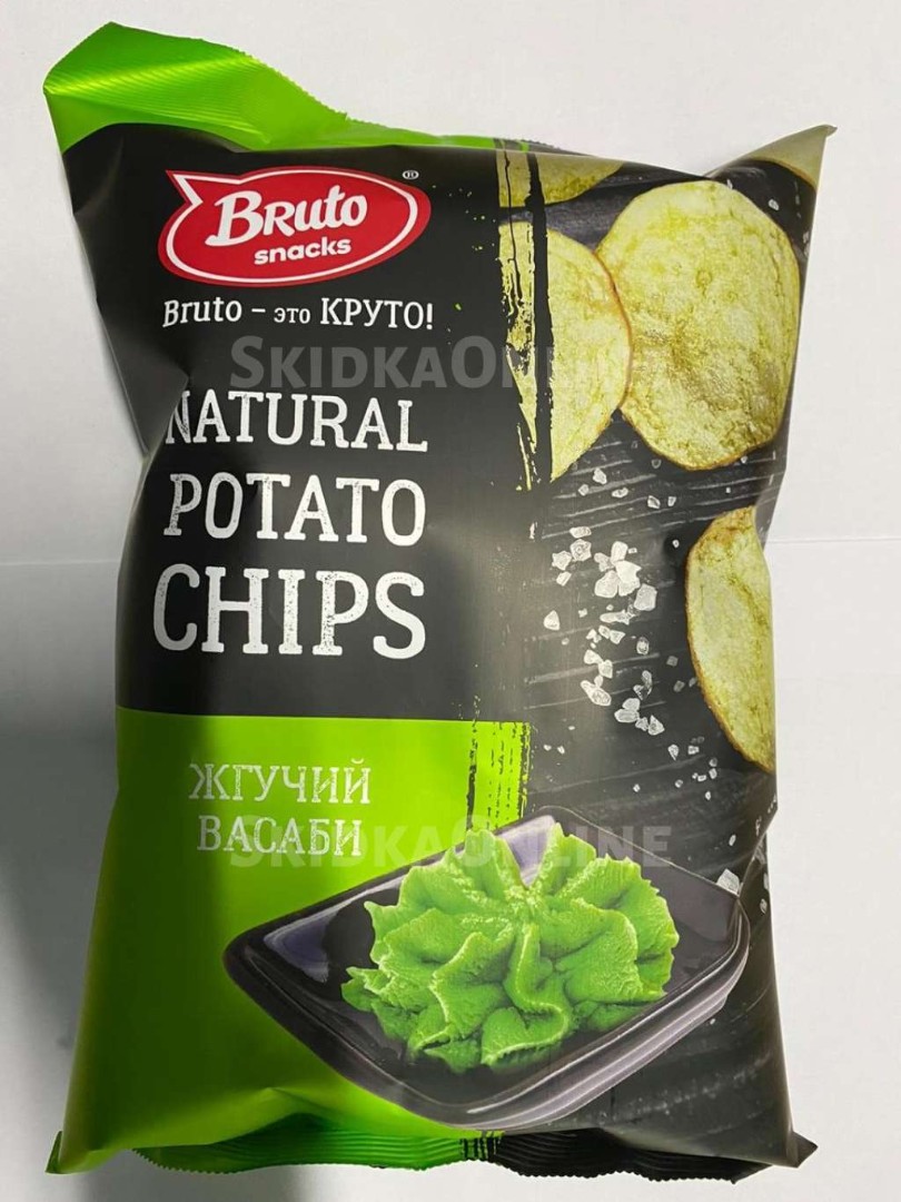Картофель «Бруто» со вкусом васаби 130 гр. в Ессентуках