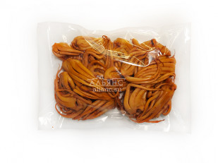 Чехонь вяленая: Кальмар щупальца (мелкие) холодного копчения